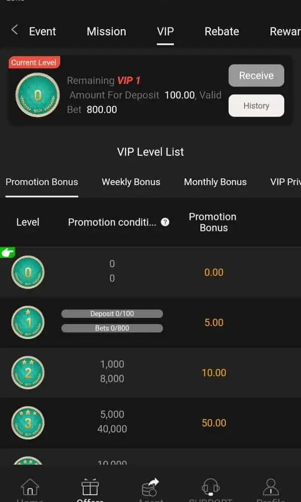 P999 Game login